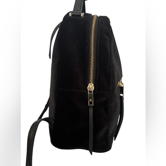 Kate Spade New York Dawn Place Velvet Sammi Small Black Backpack EUC main image 10